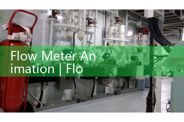 Flow meter animation